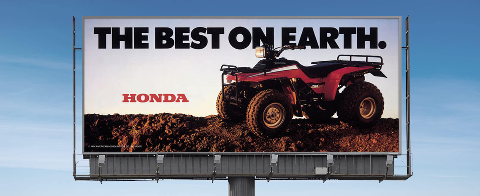 Dailey & Associates client Honda ATVs, outdoor